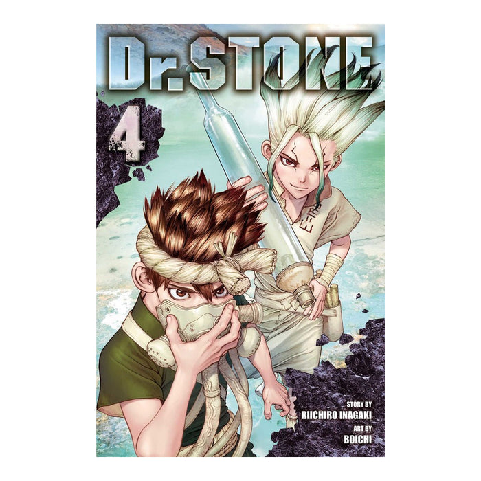 Dr. Stone Volume 4 Manga Book Front Cover