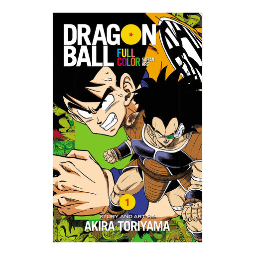 Dragon Ball Full Color Saiyan Arc Volume 01 Manga Book Front Cover