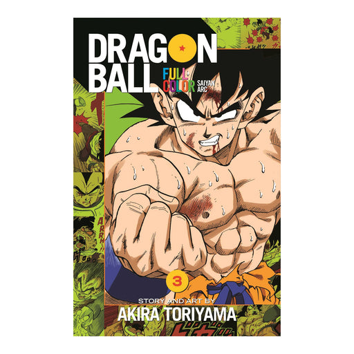 Dragon Ball Full Color Saiyan Arc Volume 03 Manga Book Front Cover
