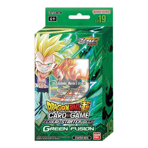 Dragon Ball Super Card Game Zenkai Series - Starter Deck - Green Fusion SD19 TCG