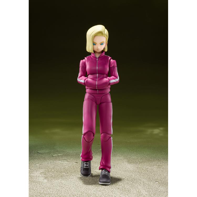 Dragon Ball Super S.H.Figuarts Android 18 (Universe Survival Saga) Exclusive Figure 1