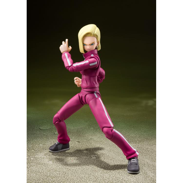 Dragon Ball Super S.H.Figuarts Android 18 (Universe Survival Saga) Exclusive Figure 4