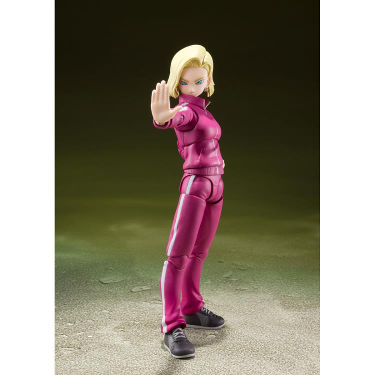 Dragon Ball Super S.H.Figuarts Android 18 (Universe Survival Saga) Exclusive Figure 5