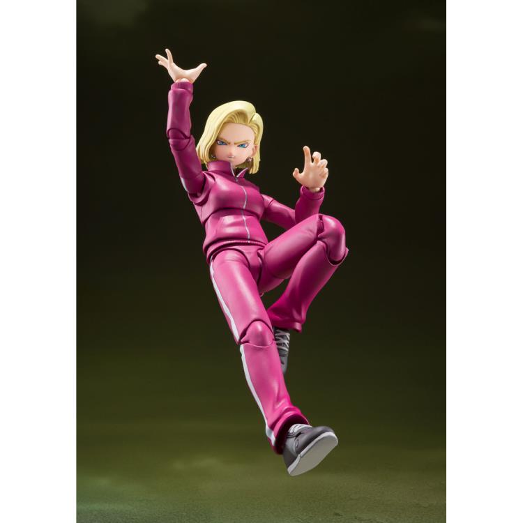Dragon Ball Super S.H.Figuarts Android 18 (Universe Survival Saga) Exclusive Figure 7