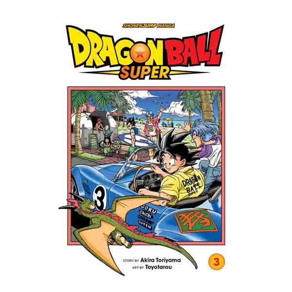 Dragon Ball Super Volume 03 Manga Book Front Cover
