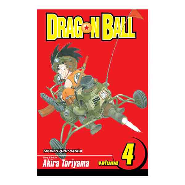 Dragon Ball Volume 04 Manga Book Front Cover