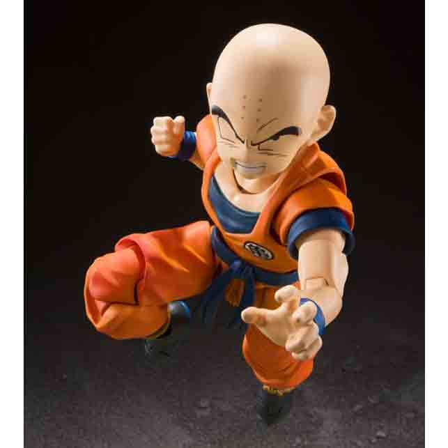 Dragon Ball Z S.H.Figuarts Action Figure Krillin (Earth's Strongest Man) 5