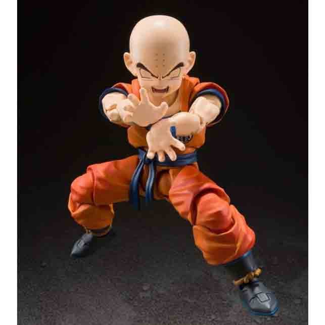 Dragon Ball Z S.H.Figuarts Action Figure Krillin (Earth's Strongest Man) 6
