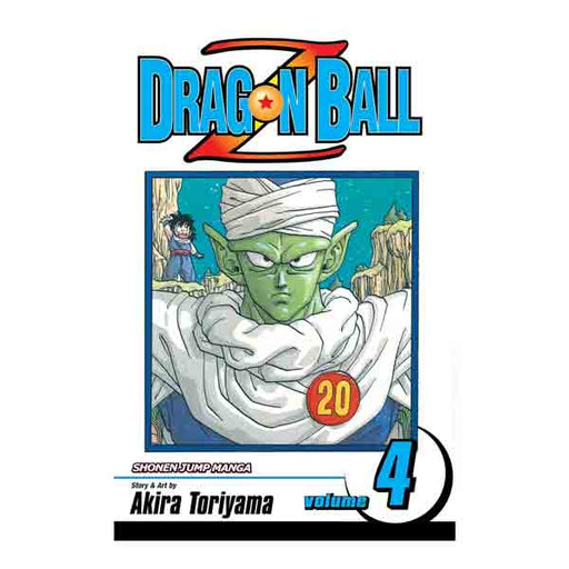Dragon Ball Z Volume 04 Manga Book Front Cover