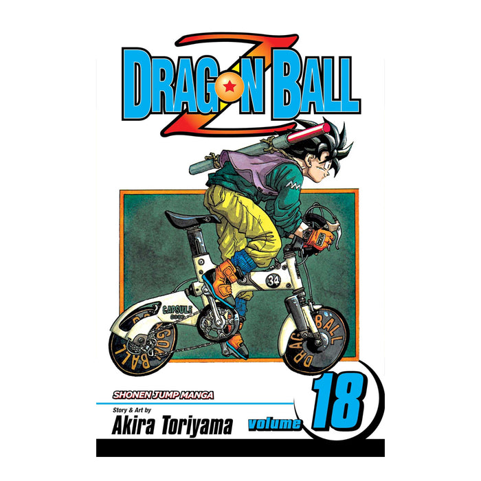Dragon Ball Z Volume 18 Manga Book Front Cover