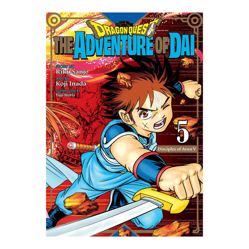 Dragon Quest The Adventure of Dai Volume 05 Manga Book Front Cover