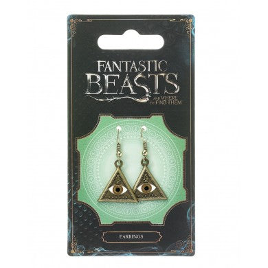 Fantastic Beasts Triangle Eye Earrings 2