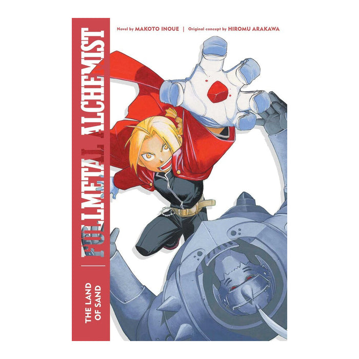 Fullmetal Alchemist The Land of Sand Novel Book Front Cover