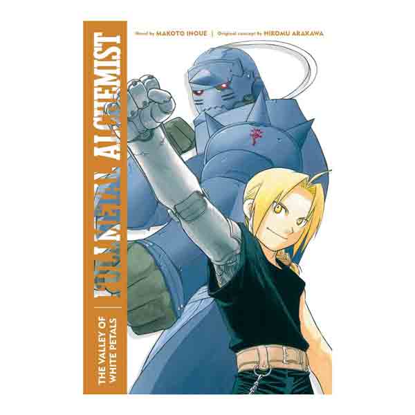 Fullmetal Alchemist The Valley of White Petals Novel Front Cover