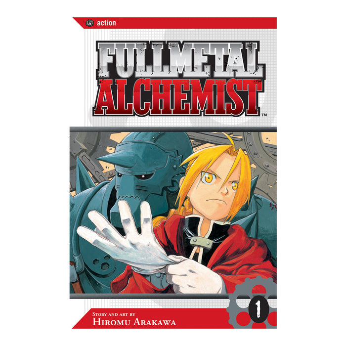 Fullmetal Alchemist Volume 01 Manga Book Front Cover