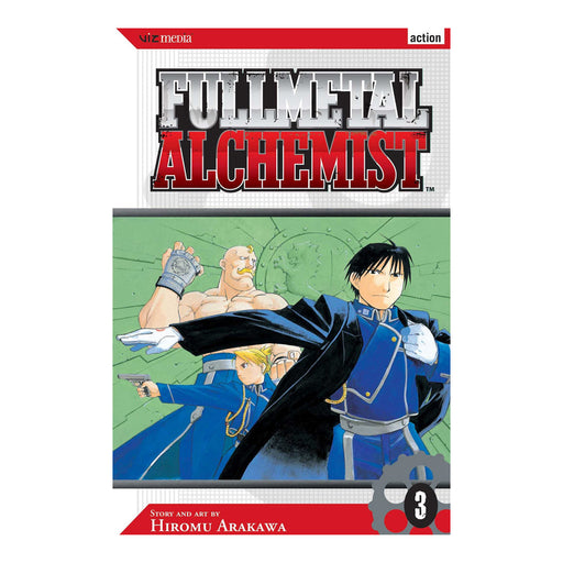 Fullmetal Alchemist Volume 03 Manga Book Front Cover