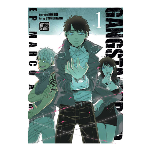 Gangsta Cursed Volume 01 Manga Book Front Cover