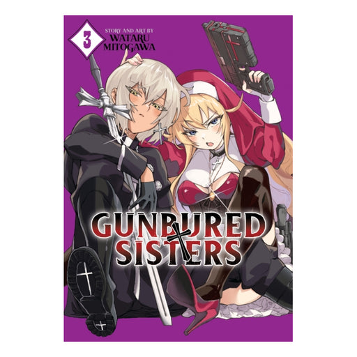 Gunbured x Sisters Volume 03 Manga Book Front Cover