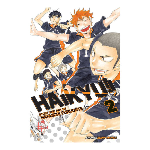 Haikyu!! Volume 02 Manga Book Front Cover