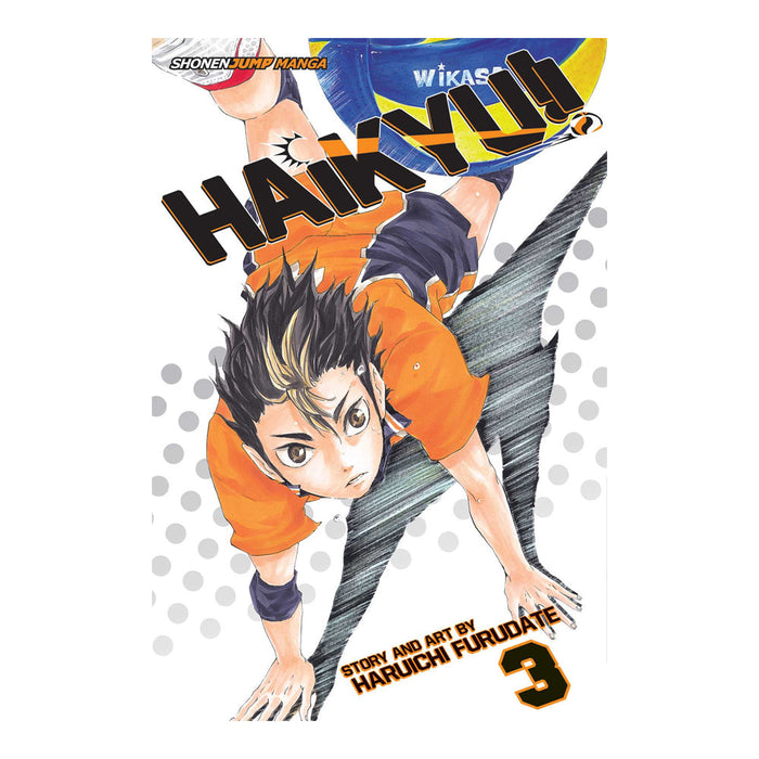 Haikyu!! Volume 03 Manga Book Front Cover