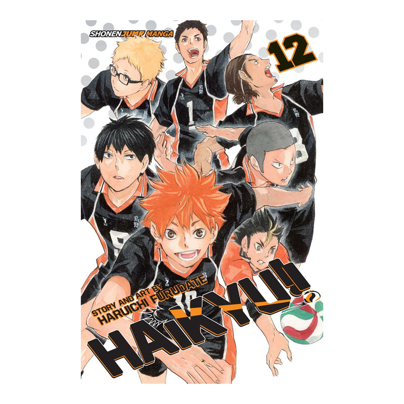 Haikyu!! Volume 12 Manga Book Front Cover