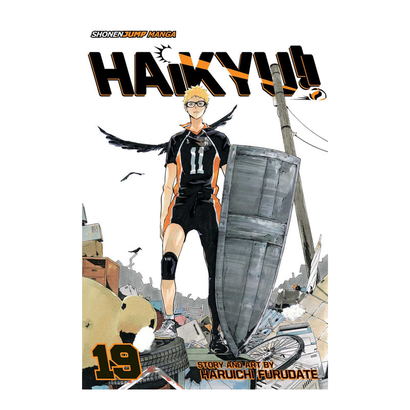 Haikyu!! Volume 19 Manga Book Front Cover