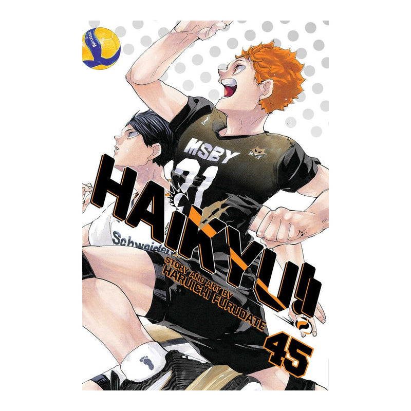 Haikyu!! Volume 45 Manga Book Front Cover