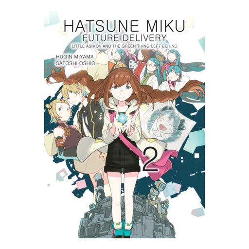 Hatsune Miku Future Delivery Volume 2 Manga Book Front Cover