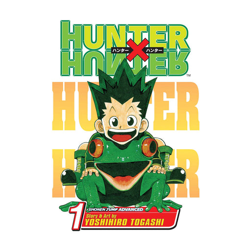 Hunter x Hunter Volume 01 Manga Book Front Cover