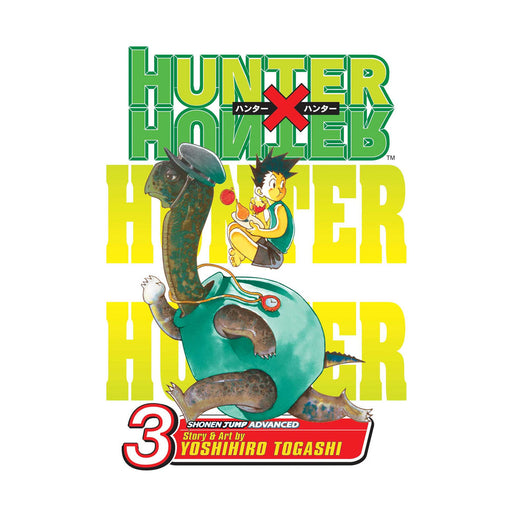 Hunter x Hunter Volume 03 Manga Book Front Cover