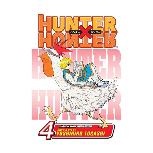 Hunter x Hunter Volume 04 Manga Book Front Cover