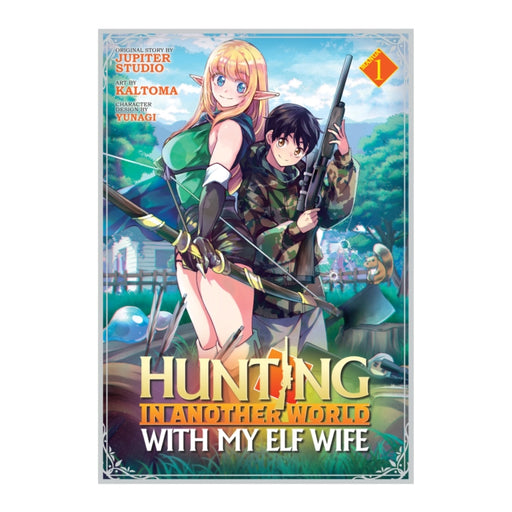 Hunting in Another World With My Elf Wife Volume 01 Manga Book Front Cover