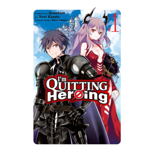 I'm Quitting Heroing Volume 01 Manga Book Front Cover