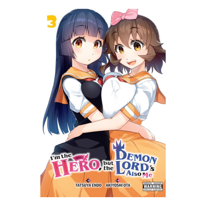 I'm the Hero, But the Demon Lord's Also Me Volume 03 Manga Book Front Cover