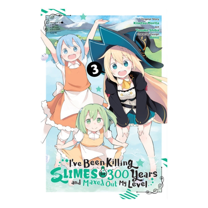 I've Been Killing Slimes for 300 Years and Maxed Out My Level Volume 03 Manga Book Front Cover