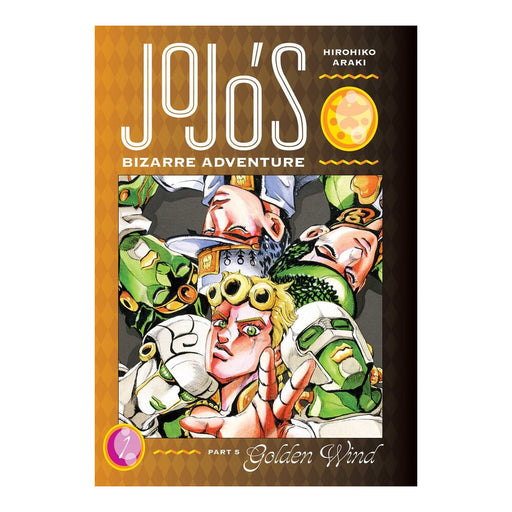 JoJo's Bizarre Adventure Part 5 Golden Wind Vol. 1 Manga Book Front Cover