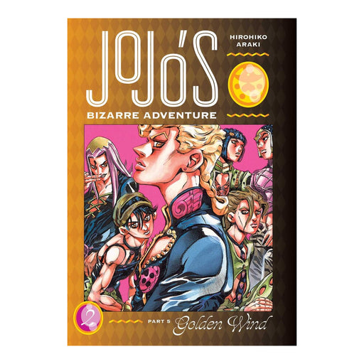 JoJo's Bizarre Adventure Part 5 Golden Wind Vol. 2 Manga Book Front Cover