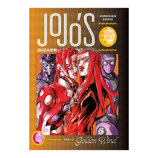 JoJo's Bizarre Adventure Part 5 Golden Wind Vol. 3 Manga Book Front Cover