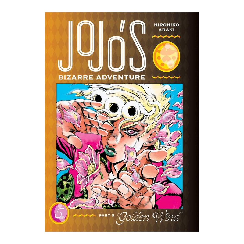 JoJo's Bizarre Adventure Part 5 Golden Wind Vol. 5 Manga Book Front Cover