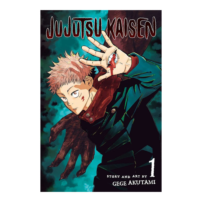 Jujutsu Kaisen Volume 01 Manga Book Front Cover