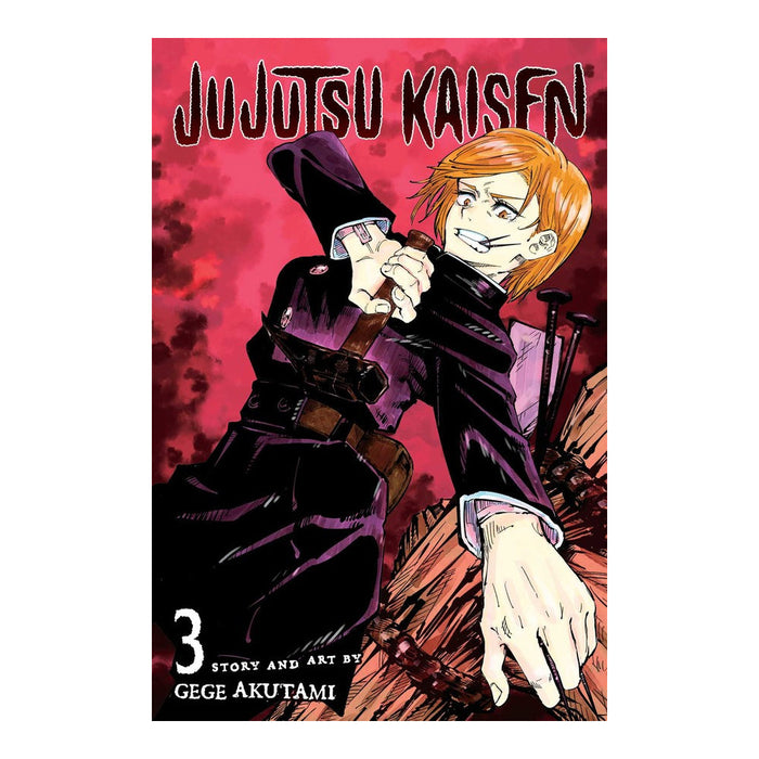 Jujutsu Kaisen Volume 03 Manga Book Front Cover