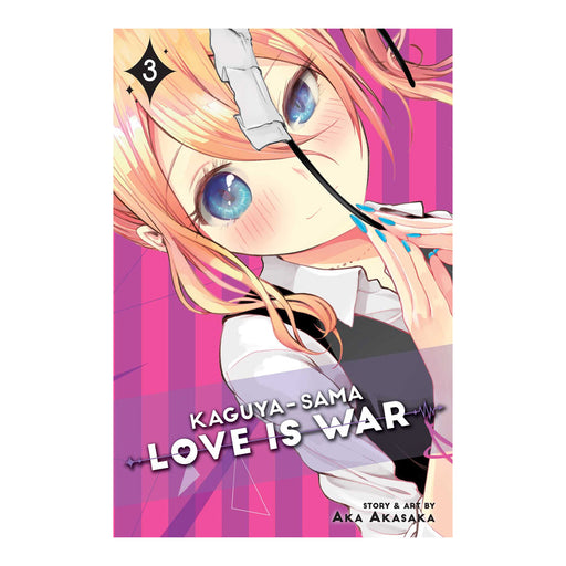 Kaguya-sama Love Is War Volume 03 Manga Book Front Cover