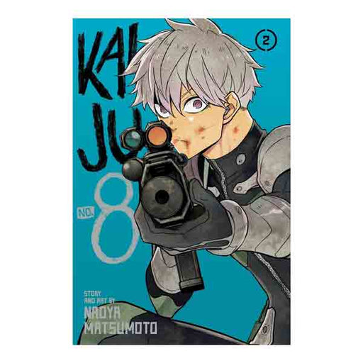 Kaiju No. 8 Volume 02 Manga Book Front Cover