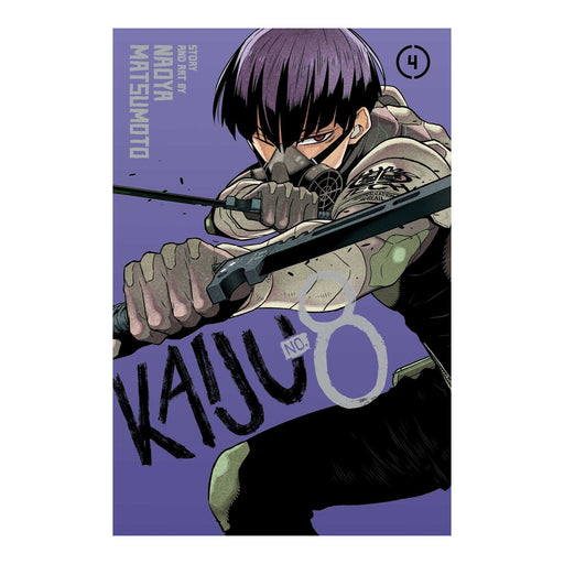 Kaiju No. 8 Volume 04 Manga Book Front Cover