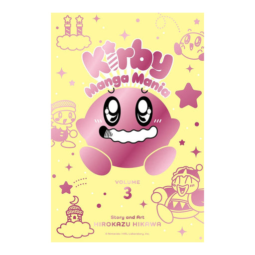 Kirby Manga Mania Volume 03 Book Front Cover
