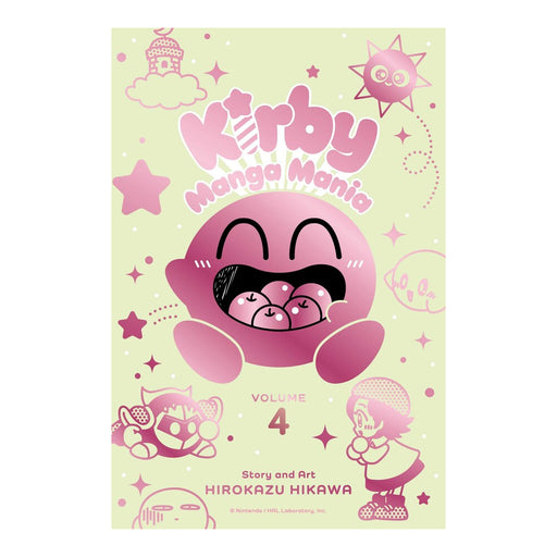 Kirby Manga Mania Volume 04 Book Front Cover