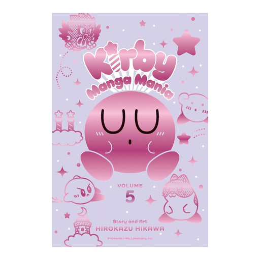 Kirby Manga Mania Volume 05 Book Front Cover