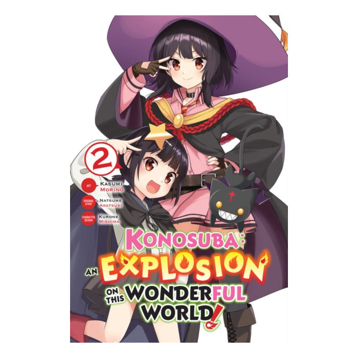 Konosuba An Explosion on This Wonderful World! Volume 02 Manga Book Front Cover