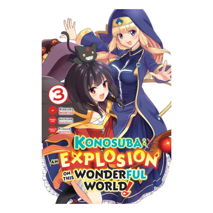 Konosuba An Explosion on This Wonderful World! Volume 03 Manga Book Front Cover