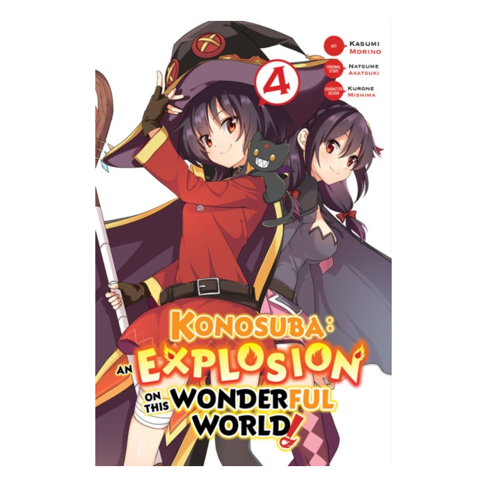 Konosuba An Explosion on This Wonderful World! Volume 04 Manga Book Front Cover